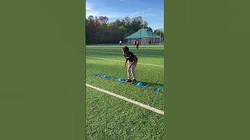 How to crossover run as a Defensive Back 🏈🔥 #football #defensiveback #drills #tips