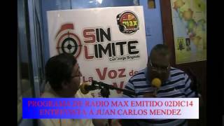 ENTREVISTA A JUAN CARLOS MENDEZ