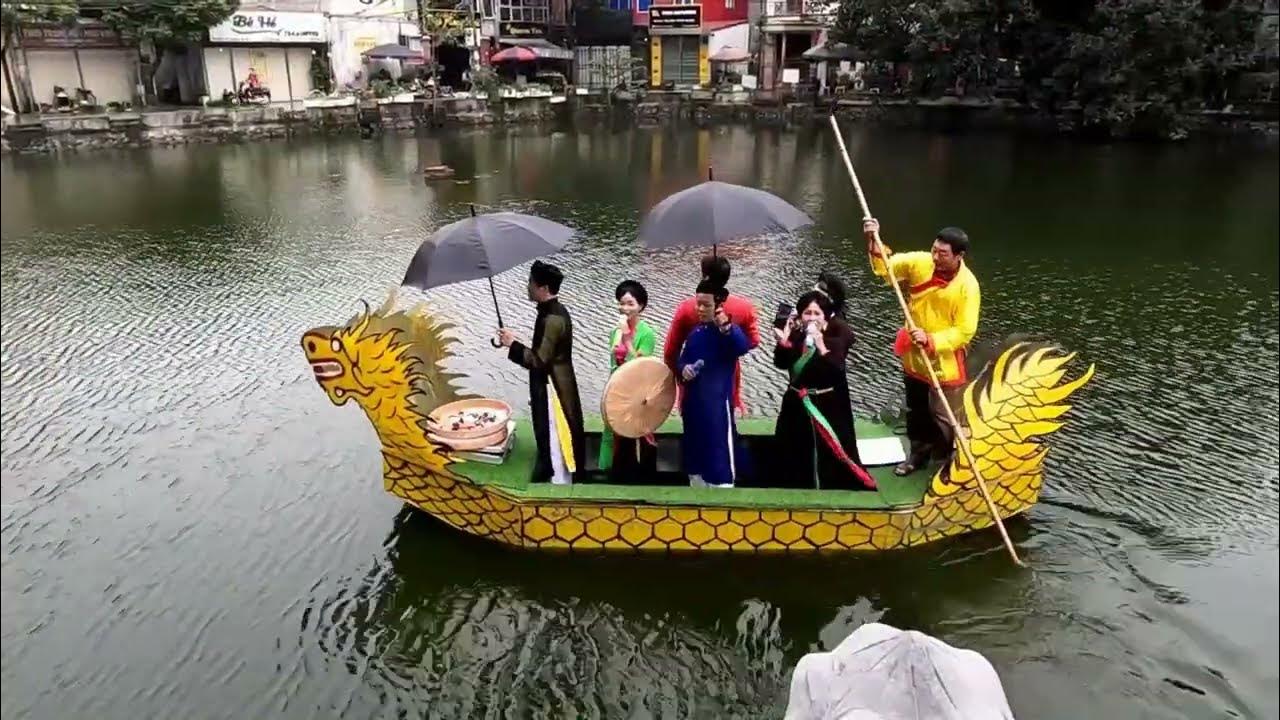 HÁT QUAN HỌ TRÊN THUYỀN HỘI CHI ĐÔNG 2023 - YouTube