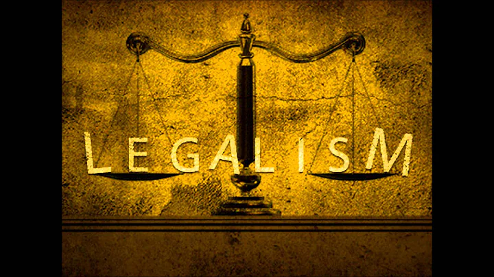 Legalism: An Offense to God's Holy Spirit - Jerad ...