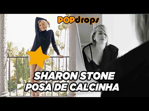 Vídeo: Sharon Stone Posta Foto De Calcinha