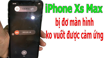 Cách tắt nguồn, khởi động lại iPhone Xs Max bị đơ màn hình không vuốt được cảm ứng