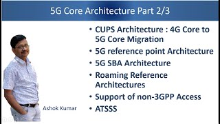 5G Core Architecture Part 2/3 Live Session 7th April 2021