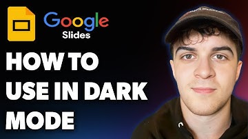 How to Use Google Slides in Dark Mode (desktoppc) Quick & Easy ! (Full 2025 Guide)