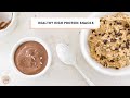 Healthy High Protein Vegan Snacks | Chocolate Mousse, Tempeh Chips, Oatmeal Cookie Dough