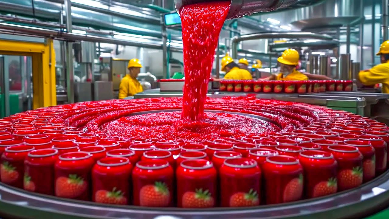 STRAWBERRY JAM Manufacturing Secrets Revealed!