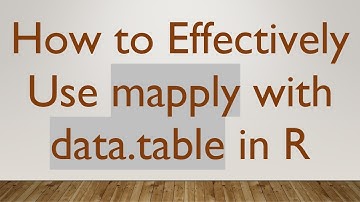 How to Effectively Use mapply with data.table in R