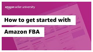 How to get started with Amazon FBA