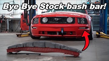 05-14 Mustang Synergy Bash Bar Install!