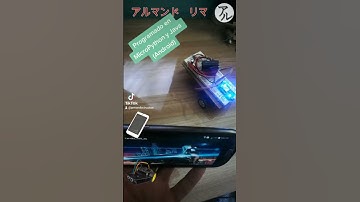 Carrito WiFi controlado por giroscopio de smartphone #esp8266 #micropython #robotica  #wifi