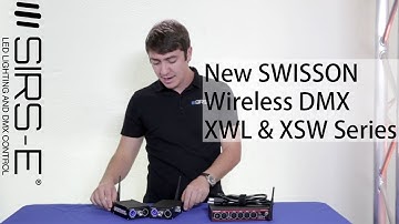 Swisson Wireless DMX XWL Units & XSW Opto Splitters