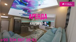 Квартира 1+1 в аренду , район Лиман/Коньяалты/Анталия