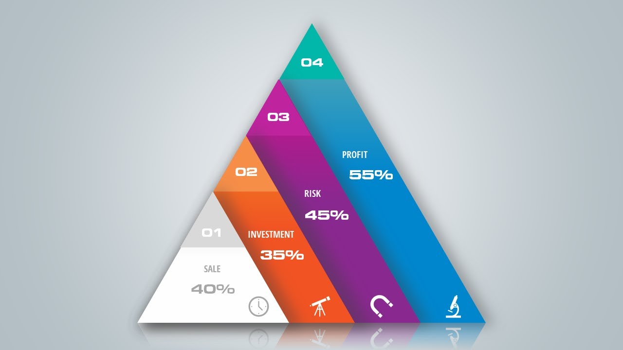 use triangles to create beautiful corporate slide in microsoft office powerpoint ppt