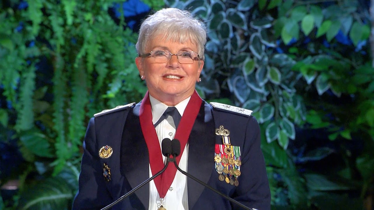 Rita Bly Aragon Acceptance Remarks at the Oklahoma Hall of Fame Ceremony - YouTube