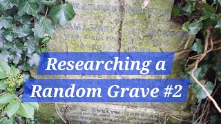 Sad Story Behind Random Grave