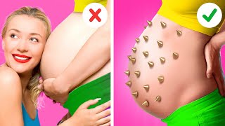 COOL PREGNANCY HACKS! Easy & Helpful Tricks & Tips 🤰