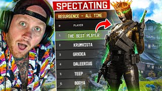 SPECTATING THE BEST RESURGENCE PLAYER IN WARZONE (NEW MODE)