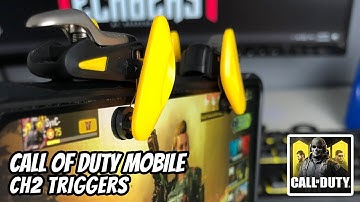 CH2 Triggers Review - Call of Duty Mobile Joystick L1R1
