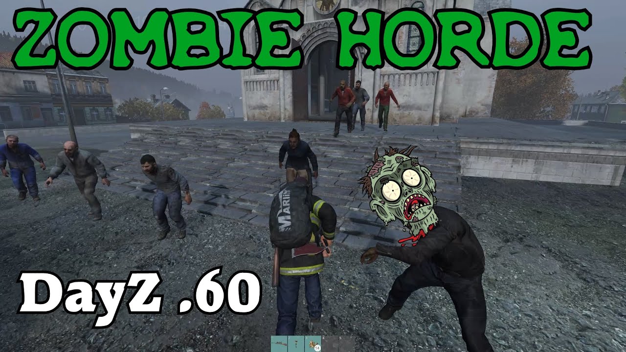 DayZ Standalone 0.60 - Zombie Horde!