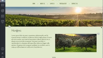 How to Add a Row with Content to Responsive Website in anaZana platform