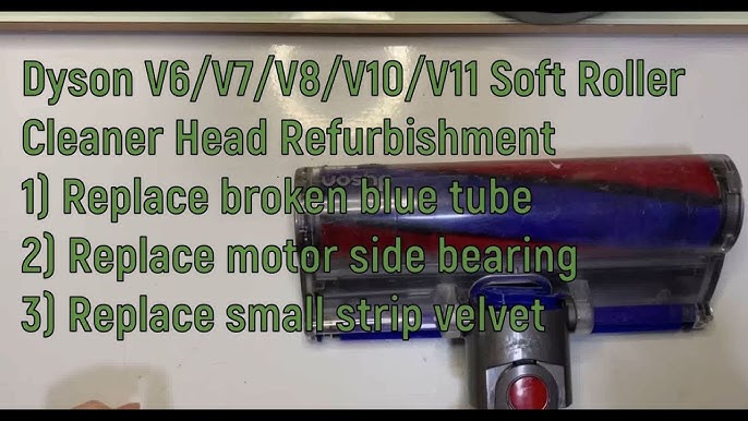 Advarsel Opiate Imagination Dyson soft roller cleaner head bottom roller replacement - YouTube