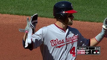 WSH@BOS: Harper rips a run-scoring double to center