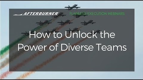How to Unlock the Power of Diverse Teams