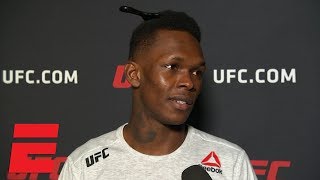 Israel Adesanya calls Derek Brunson 'light work' after 1st round TKO | UFC 230