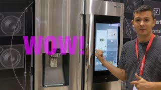 Samsung Family HUB 2018, frigider smart NEBUN! 😱