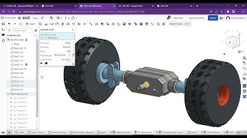 Working mechanism of Differential with Animation in CAD