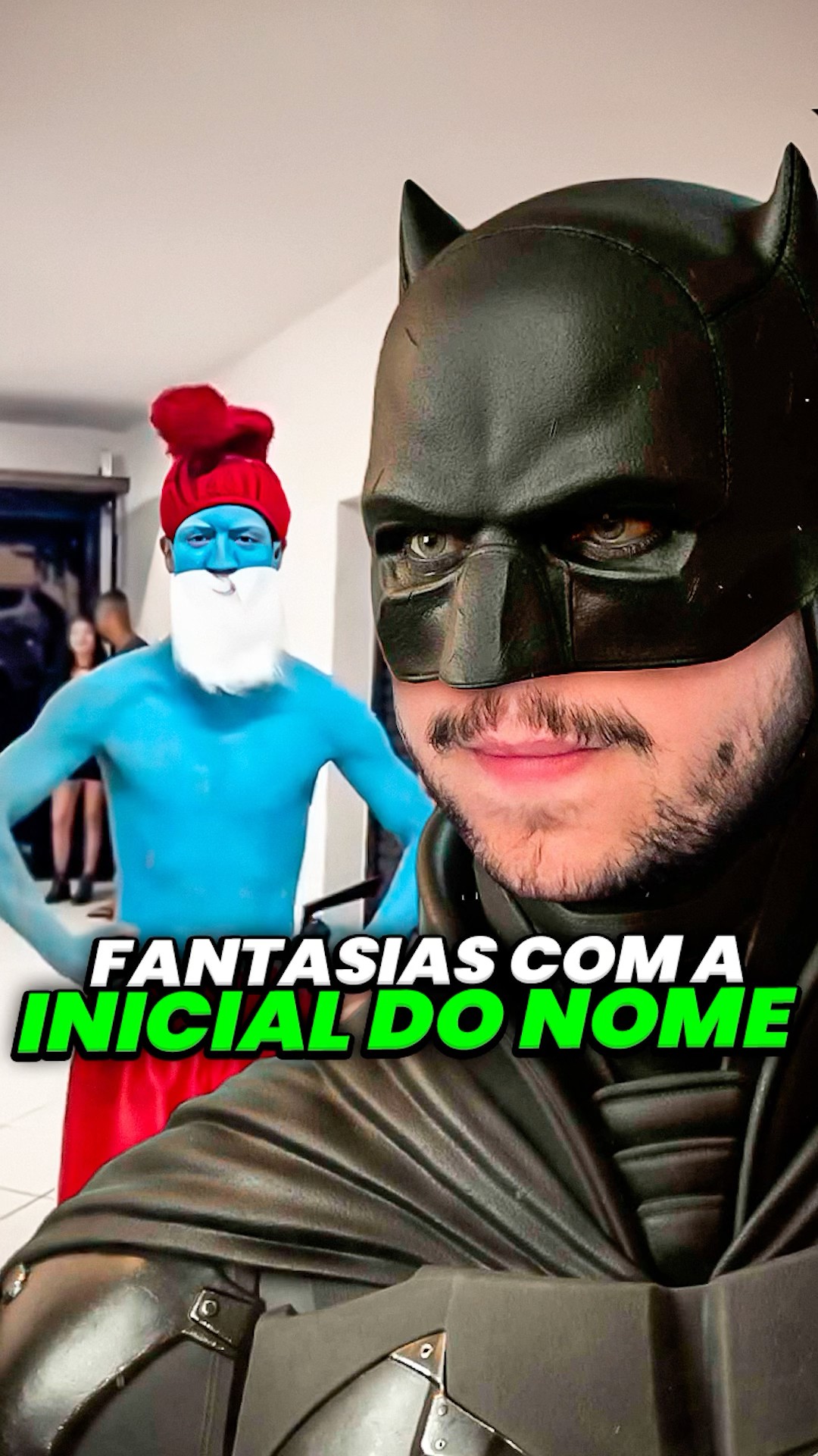 fantasias com inicial do nome #livedobrino #humor #MundinhoBrino
