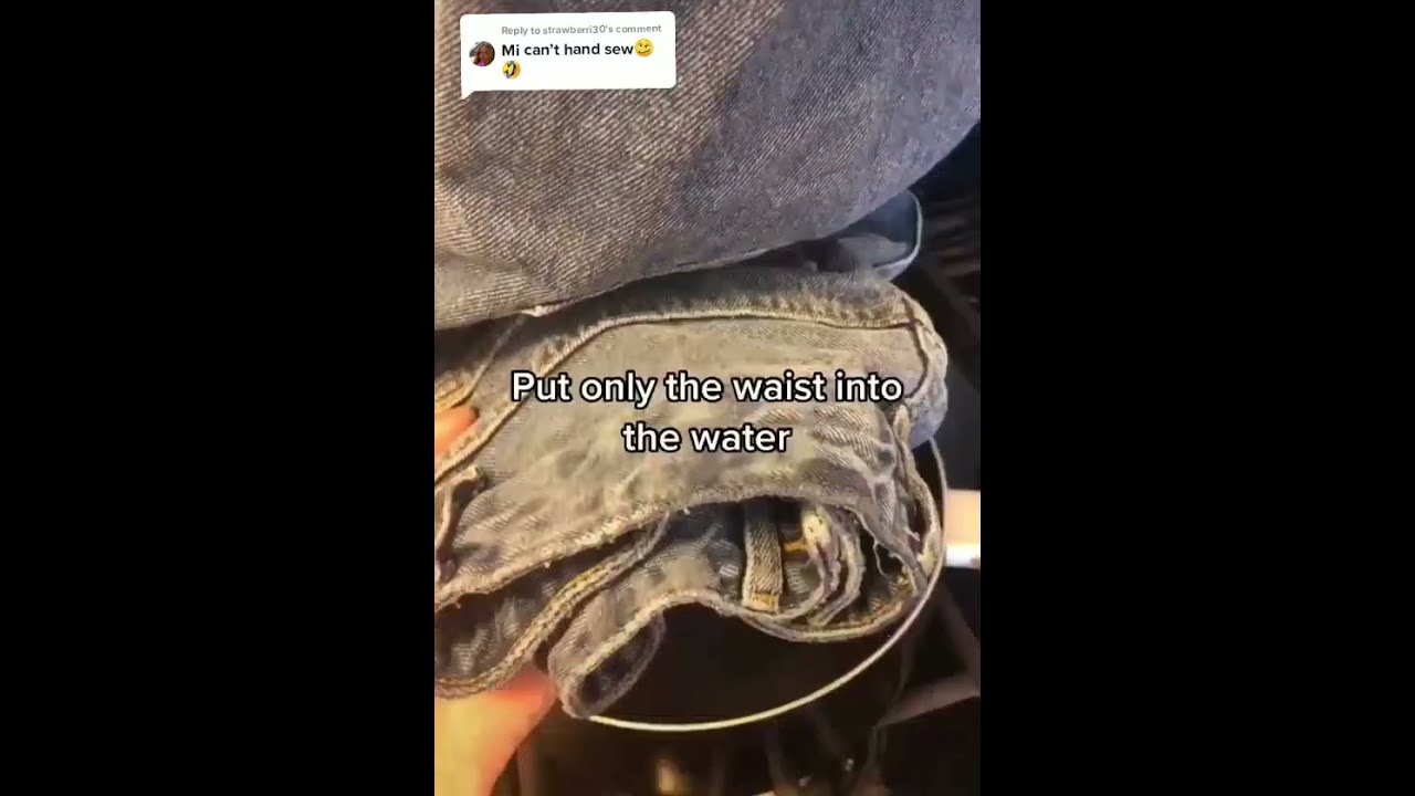 How To Shrink Jeans