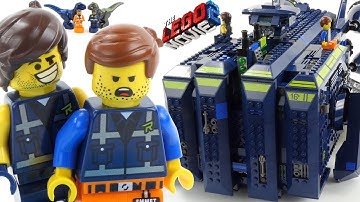 UNBOXING The LEGO Movie 2 The Rexcelsior! 70839 LEGO Speed Build and Review -4K-