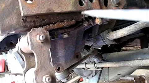 CJ7 Steering Box Mount Takeoff