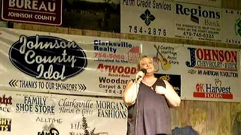 Johnson County Idol's April Wesley singing No Plac...