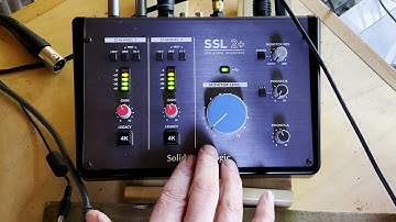 SSL2+ Audio Interface 4K Switch On and Off Comparison on a House Beat