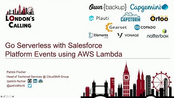 Go Serverless with Platform Events using AWS Lambda with Patrick Fischer