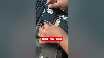 Replacement of hdd to SSD #ssd #hdd