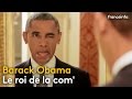 Barack obama le roi de la communication  franceinfo