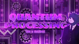 Quantum Processing In 3 runs!! 32%, 31%-59%, 57%-100%