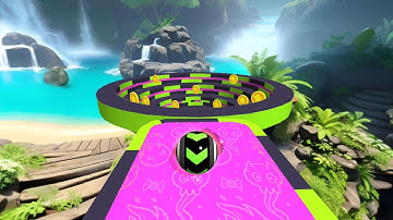 Sky Rolling Balls 3D Gameplay 💥 Naftrix Gaming Game 166 Android iOS