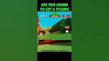 Thumbnail of TITANIC sea turtle on grow a garden #roblox #growagarden