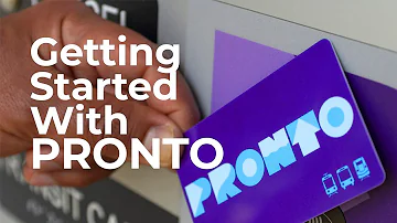 Getting Started with PRONTO
