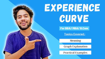 What is Experience Curve ? Explained in Detail for BBA / MBA !