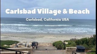 Walking Around Carlsbad, California | Carlsbad Village | Village Faire | Public Beach (Spring 2025) Guide