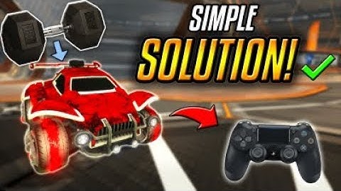 🔧How to Fix the "Heavy Car" Bug in Rocket League | Lower PS4/XBOX Controller Latency & Input Lag 🎮