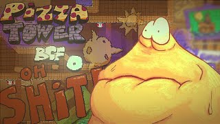 картинка: ВСЕ О УРОВНЕ OH SHIT| ВСЕ ЧТО НУЖНО ЗНАТЬ| ФАКТЫ PIZZA TOWER