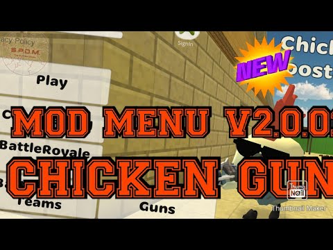 Chicken Gun Hack Mod Menu 2.2.01, How To Chieken Gun Hack Mod Menu 2.2.01