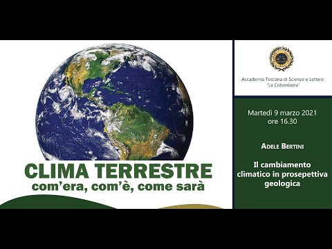 CLIMA TERRESTRE: Com&rsquo;era, com&rsquo;è, come sarà | Adele Bertini