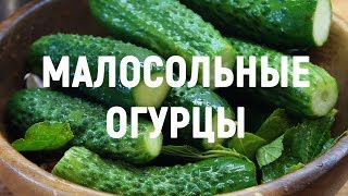 Малосольные огурцы - ВИДЕО Малосольные огурцы - ВИДЕО